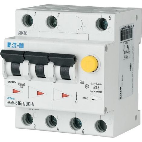 Leistungsschalter Eaton frbmm-b20/3/003-a 20A 30mA (1/5)