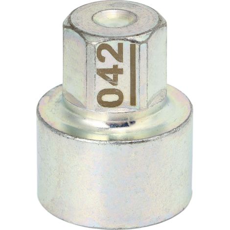 Clé antivol pour écrous de roue BMW Série 1 3 5 6 7 X1 X2 X3 X4 X5 X6 Z4, douille de remplacement 042, outil de déverrouillage anti-vol, acier robuste. (1/5)