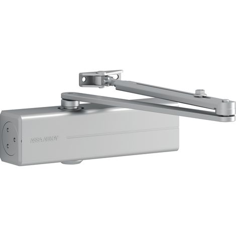 Fermeture automatique de porte DC 200 argent EN 2-4
