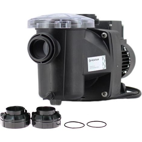 Pentair – Pompe piscine 0,33 CV – Débit 7 m3/h – Monophasée – Compatible traitement au sel – Ø 50 mm (1/5)