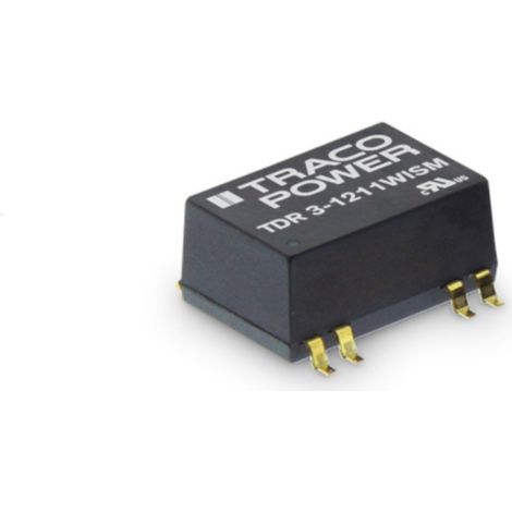 TracoPower TDR 3-2423WISM DC/DC-Wandler, Print 24 V/DC 15 V/DC, -15 V/DC 100 mA 3 W Anzahl Ausgänge: