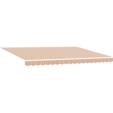 Maison Exclusive - Tenda Retrattile Multicolore 450 × 300 cm Poliestere e Acciaio