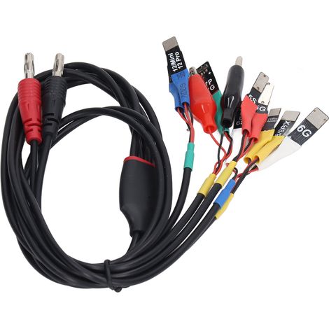 Câble d'alimentation CC 2 ports avec protection contre les surcharges pour réparation d'équipements électroniques (1/5)