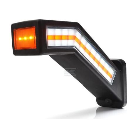 Piloto trasero multifunci贸n LED'derecho rojo/naranja/blanco 12-24V 238x181x72mm UNIVERSAL LA30070R (1/5)