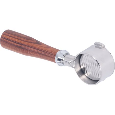 Bodenloser Kaffeefilterhalter, 51 mm, 2 Halterungen, mit Griff, kompatibel mit der Kaffeemaschine ECO310 Classic Dalbergia Cochinchinensis (1/5)