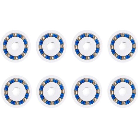 Set van 8 kogellagers compatibel met Polaris 360, 380 en 3900 Sport vervangende wielen voor zwembadreinigers (9-100-1108) (1/5)
