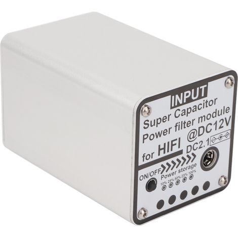 Dieser 12-V-Gleichstromfilter und -reiniger verfügt über ein Drei-Display, mehrere Schnittstellen und eine Abschirmung gegen Störungen. Er ist mit einem Hochleistungs-Signalfilter und einem Gleichtakt