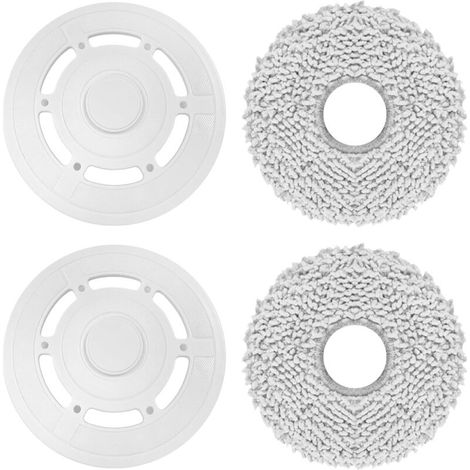 Lingettes avec plaques de rechange pour robot aspirateur Ecovacs Deebot T20 Omni / T20e Omni (1/4)