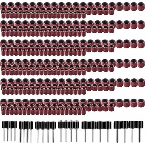 Masque de protection à 384 styles comprenant une bande de glissement à 360 styles et 24 accessoires à coller pour les produits rotatifs Dremel (1/5)