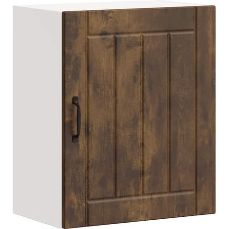 Maison Exclusive - Armario de pared de cocina Lucca roble ahumado (1/5)