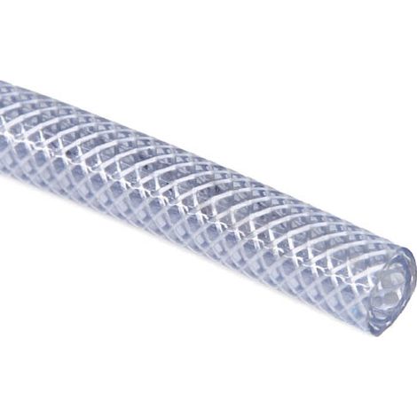 Tuyau à air comprimé cristal armé Ø20x28 – PVC souple transparent – Pression de service 20 bar – Conception tri-couches renforcée – Cap Agad