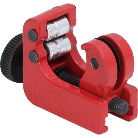 Mini Coupe-Tube en Acier Allié pour Tuyaux Souples Cuivre et Aluminium 3-22mm (1/8-7/8")