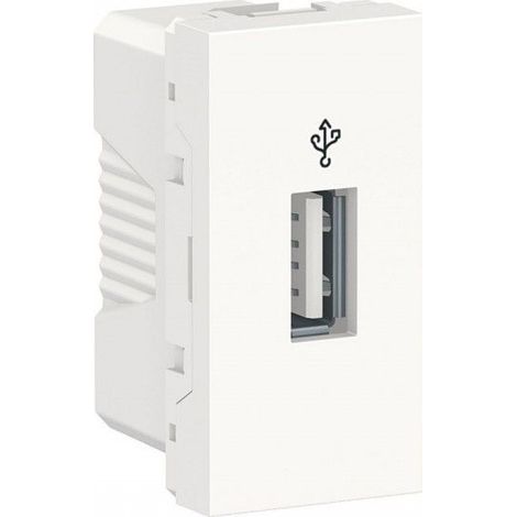 Toma USB 3.0 1 modulo polar SCHNEIDER NU342918