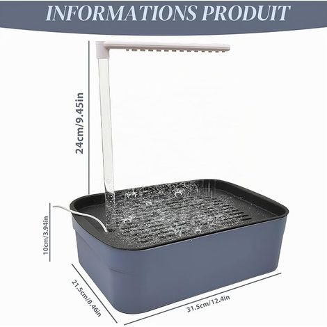 Parrot Shower, Bird Bath, Automatic Pet Drink, Multifunctional Bird Shower with Water (1/4)
