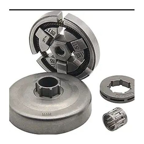 Kit embrayage, cloche compatible Husqvarna 55 51 50 254 261 262, pas 325-7 ou 3/8-7
