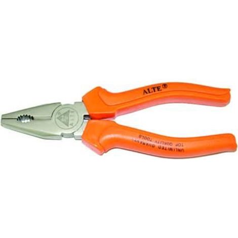 PINZA UNIVERSALE- mm.150 - cromo vanadio con manici isolati - FER 169240 (1/3)