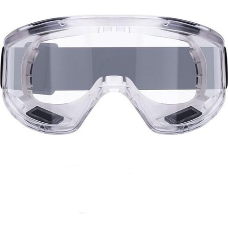 Lunettes de sécurité transparentes anti-buée, lunettes anti-rayures, adaptées au bricolage, au ponçage, au dépoussiérage et au travail du bois, utilisation à long terme (1/5)