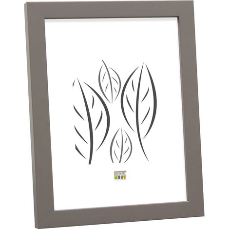 Cadre Photo Moderne Bois Gris Foncé 10 x 15 cm (1/4)