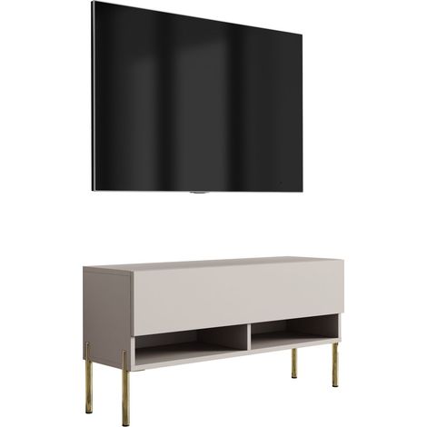 Mobile TV : Cachemire, gambe dritte dorate, 100 × 32 × 52 cm (1/5)
