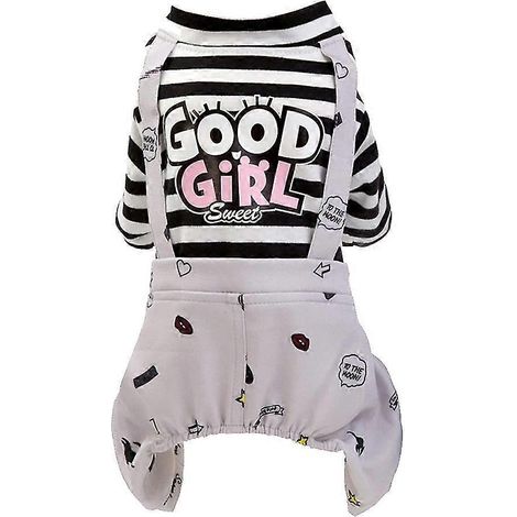 Pyjama pour chien, combinaison en coton doux, salopette mignonne pour toutou (1/5)