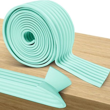 Rouleau de Protection en Mousse Autocollant 500cm x 80mm x 8mm - Antichoc pour Meubles, Sécurité Bébé/Enfants, Protection des Bords
