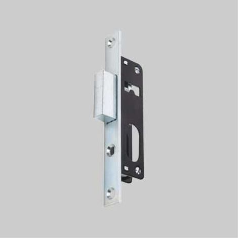 Serratura per porte in alluminio da montante art. 914/919 corni e14,5 - frontale 22 mm CORNI