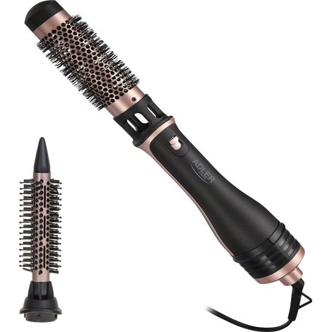 Piastra per capelli Adler AD 2026, 2 livelli di riscaldamento, 1200 W, nera. (1/5)