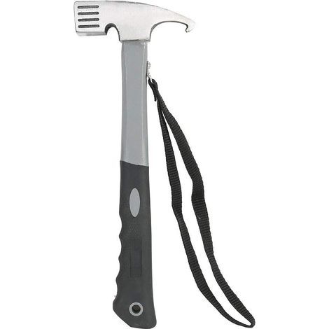 Marteau de Camping, Maillet de Camping, Extracteur de Piquets de Tente, Marteau Multifonction en Aluminium à Haute Teneur en Carbone avec Extracteur de Piquets de Tente pour Camping en Plein Air (1/5)