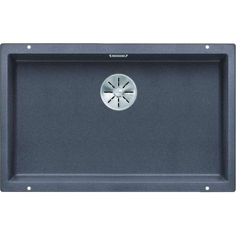 Blanco Subline 700 - Lavello in silgranit, 73x46 cm, InFino, grigio roccia 523443 (1/3)