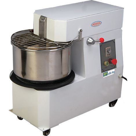 Pétrin pizzas - tête relevable cuve amovible - 30 l - 1 vitesse - 230 v - AFI COLLIN-LUCY