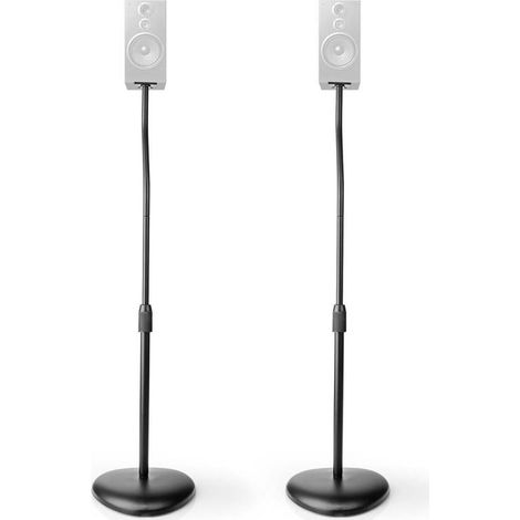 Soporte para altavoz Nedis SPMT2750BK altura ajustable 4,5 kg