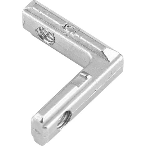 Profilé en aluminium en forme de L, connecteur d'angle intérieur, cornière en acier au carbone (UE-2020) (1/5)