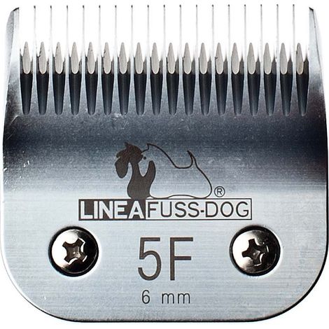 Tête en acier mesurant 5F longueur de coupe 6mm pour tondeuse Fuss-dogs