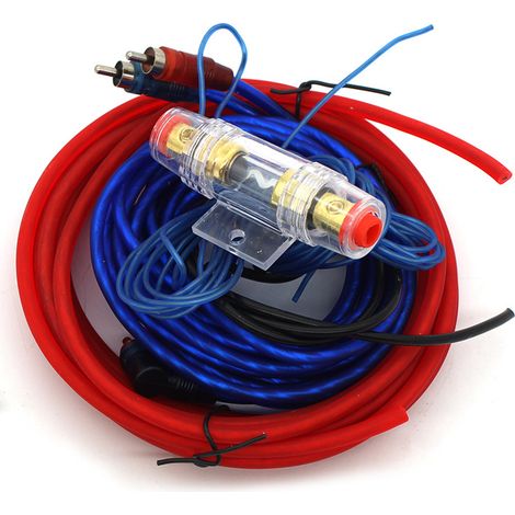 Kit Amplificateur Subwoofer pour voiture Câble d'alimentation 8GA V8FKERBESSR