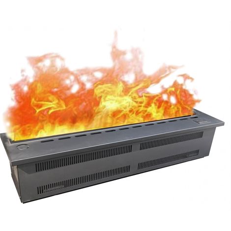 Cheminée décorative avec flammes artificielles