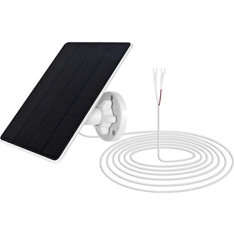 Panneaux solaires 3W avec câble d'extension de 4M, étanches IP65 (1/5)