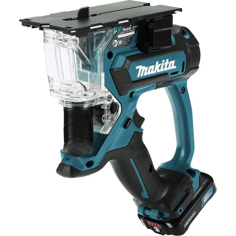 Tronzadora de cartón-yeso sin cable Makita CXT 12 V máx - 0 - 6.000 golpes/min - 15 mm (1/5)