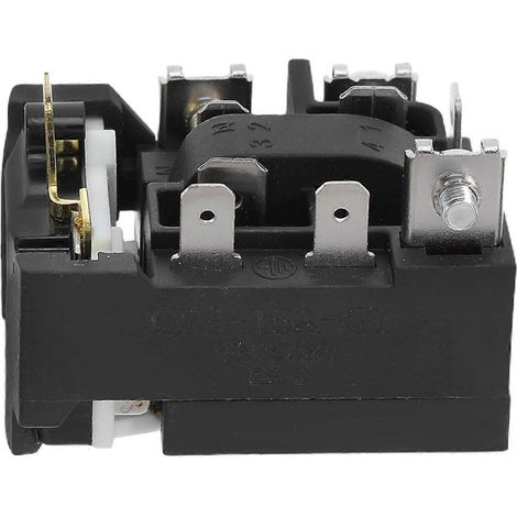 Relais de protection contre les surcharges pour démarreur de compresseur de réfrigérateur, relais de démarrage PTC, accessoire de protection thermique contre les surcharges pour pompe de congélateur/c (1/5)