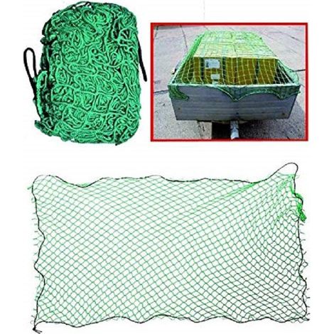 TRADE SHOP - Rete Elastica Protezione Auto 1.5x2mt Rimorchi Portapacchi Espansibile Trasporto -