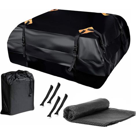 1 sac de toit de voiture pare-soleil, étanche, antidérapant, pour rangement en voyage ou en voiture (1/5)