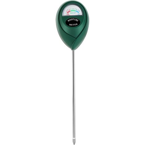 AUTRUCKER Humidimètre pour sol moniteur d'eau pour plantes capteur hygromètre pour jardinage, agriculture plantes d'intérieur et d'extérieur aucune pile requise (1/5)