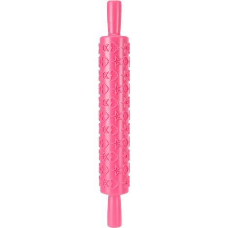 SEAFRONT Rouleau gravé à Rouesiers à Pâtisserie, épingle à Cuisson en Plastique Durable pour le Fondant, Biscuits et Pâtisse (N ° 7 pentagramme). (1/5)