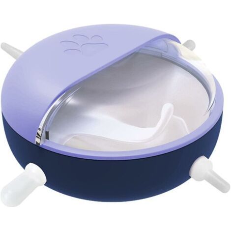 ALLIANDISMangeoire à mamelons pour chiots, bol de lait bionique en silicone pour animaux de compagnie à plusieurs bouches, lait de nouveau-né Auto-alimentation lente De (1/3)