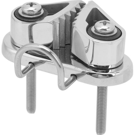 Taquet coinceur marin en acier inoxydable 316, guide-câble avec anneau de guidage, taquet d'amarrage pour cordage de 3 à 12 mm. (1/5)