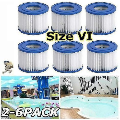 Cartouche filtrante Lay-Z-Spa, taille VI 58323, compatible avec la cartouche de remplacement Bestway, neuve (1/3)