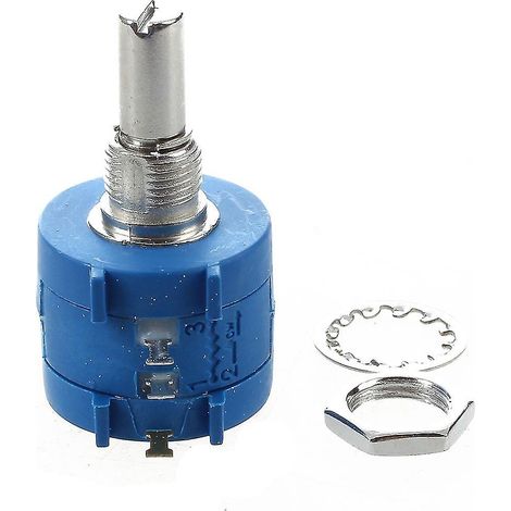 Potentiomètre de précision bobiné à 10 tours, 10 kΩ, 3590s-2-103l (1/5)
