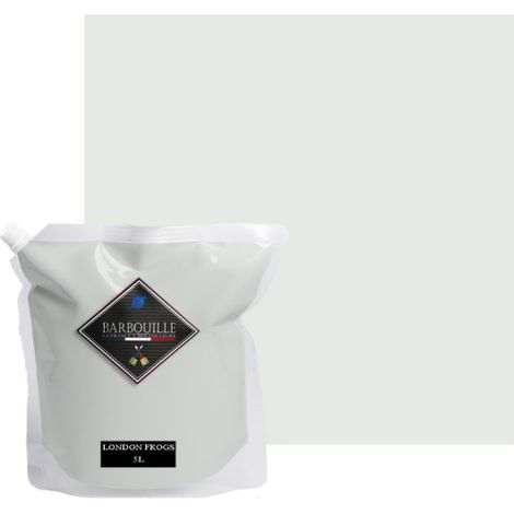 Peinture acrylique velours murs et plafonds 5L Gris Chaud Clair London Frogs