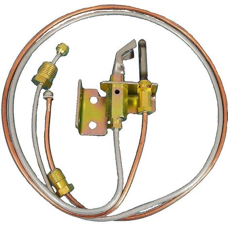 Pièces du chauffe-eau naturel : ensemble pilote et thermocouple (1/5)
