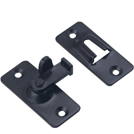 Steel Cabinet Sliding Degree Latch Locks Steel Barn Door Lock for 90 a (1/5)