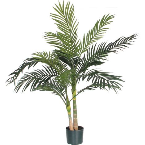 Mica Kunstpflanze Areca Palme grün 120 cm Kunstpflanzen